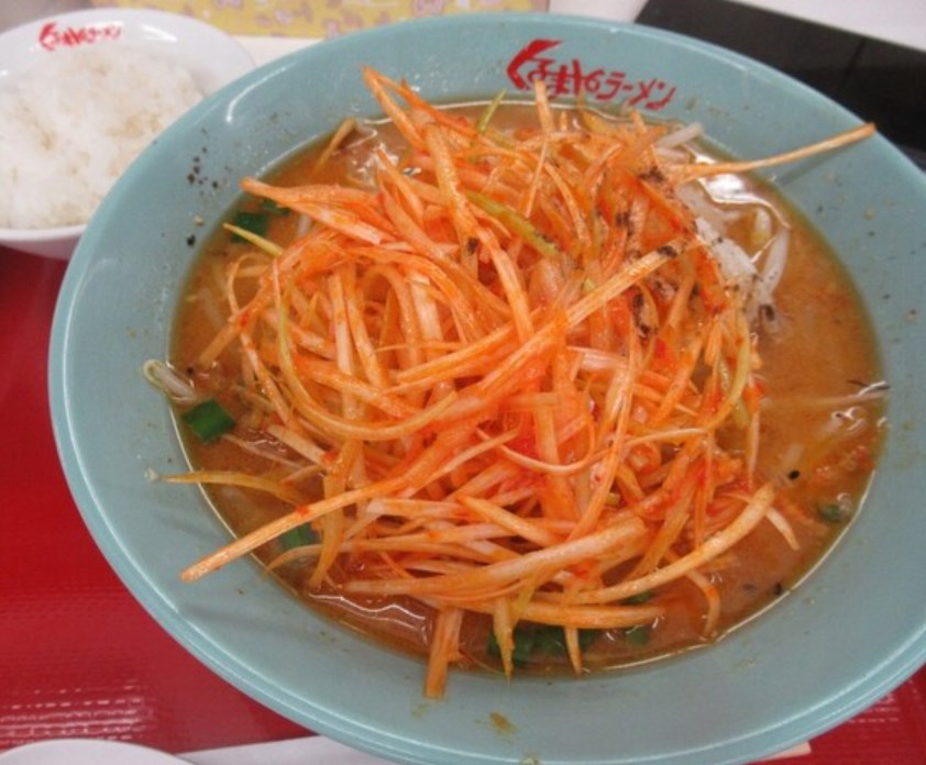 くるまやラーメン,メニュー,料金,ねぎ味噌ラーメン