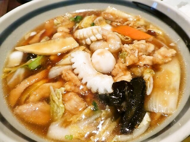 三宝亭,メニュー,料金,五目うま煮麺