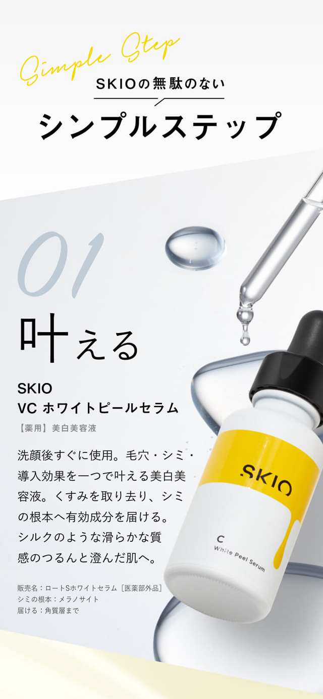 SKIO（スキオ）,特徴,効果