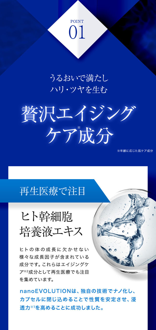 ナノエヴォリューション,特徴,効果