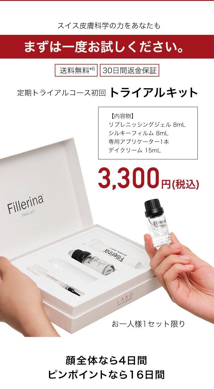 Fillerina（フィレリーナ）,販売店,最安値,通販,市販,実店舗,どこで売ってる