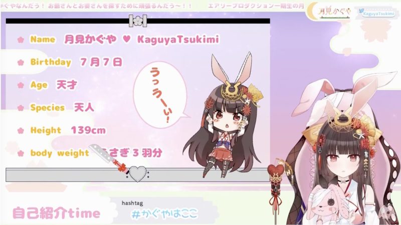 Kaguya ch. 月見かぐや,年齢,誕生日