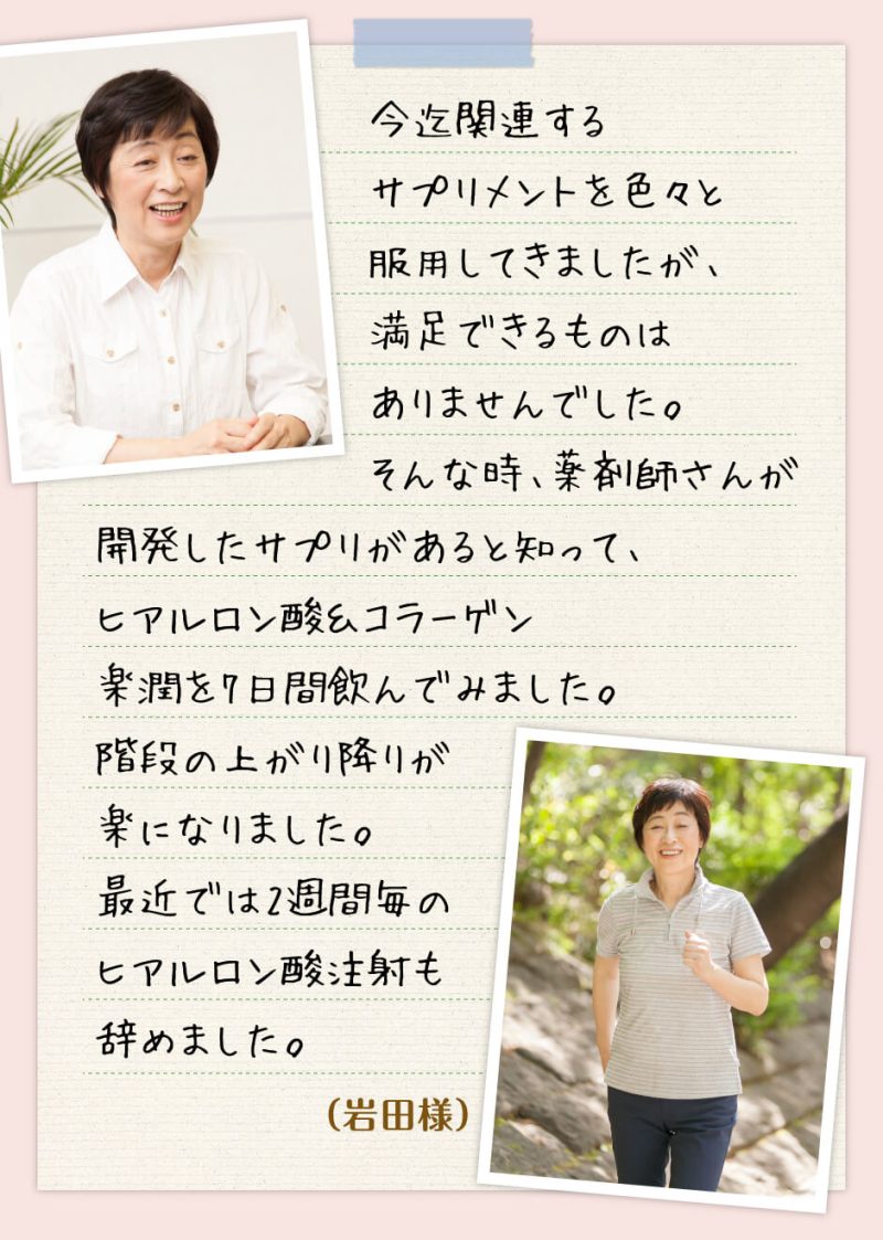 ヒアルロン酸&コラーゲン楽潤,口コミ,評判,効果なし,副作用